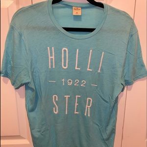 Hollister blue shirt